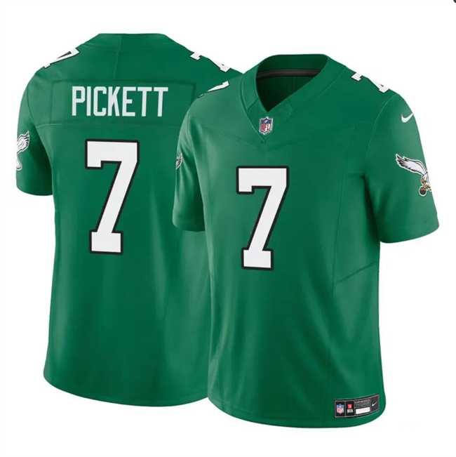 Men & Women & Youth Philadelphia Eagles #7 Kenny Pickett Green 2023 F.U.S.E Throwback Vapor Untouchable Limited Stitched Jersey,We sell and wholesale Men & Women & Youth Philadelphia Eagles #7 Kenny Pickett Green 2023 F.U.S.E Throwback Vapor Untouchable Limited Stitched Jersey on line form chian!